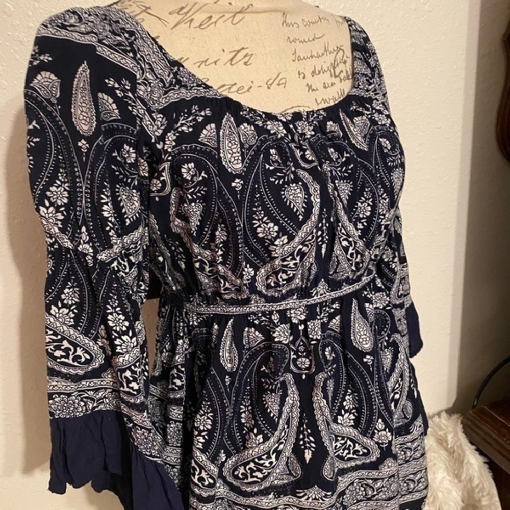 Bohemian style blouse